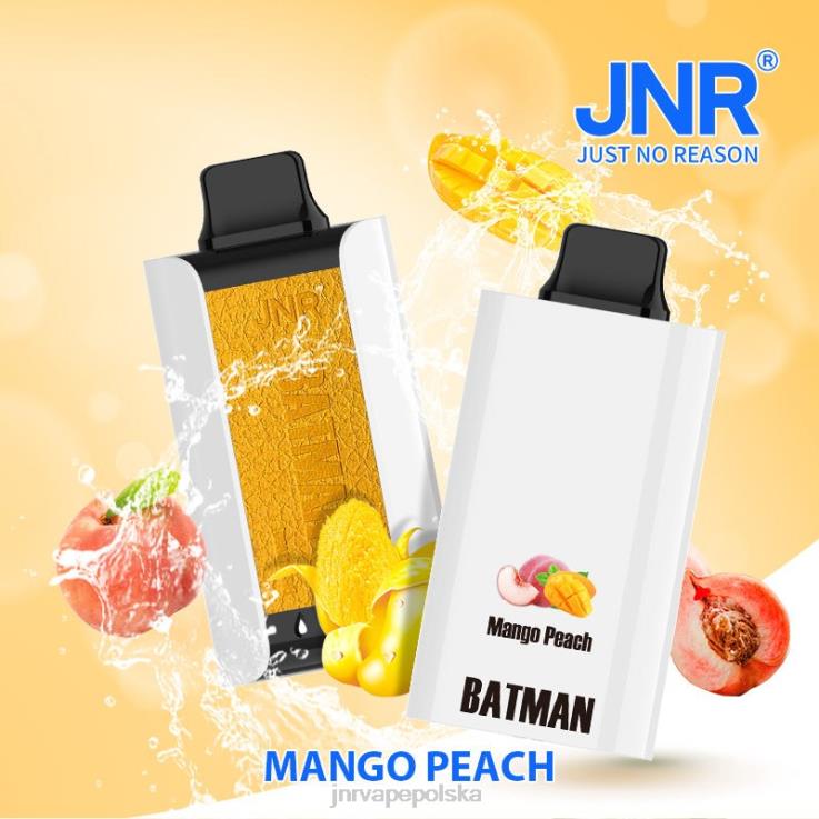 HVBXB238 JNR Vape Review - JNR Batman mango brzoskwinia