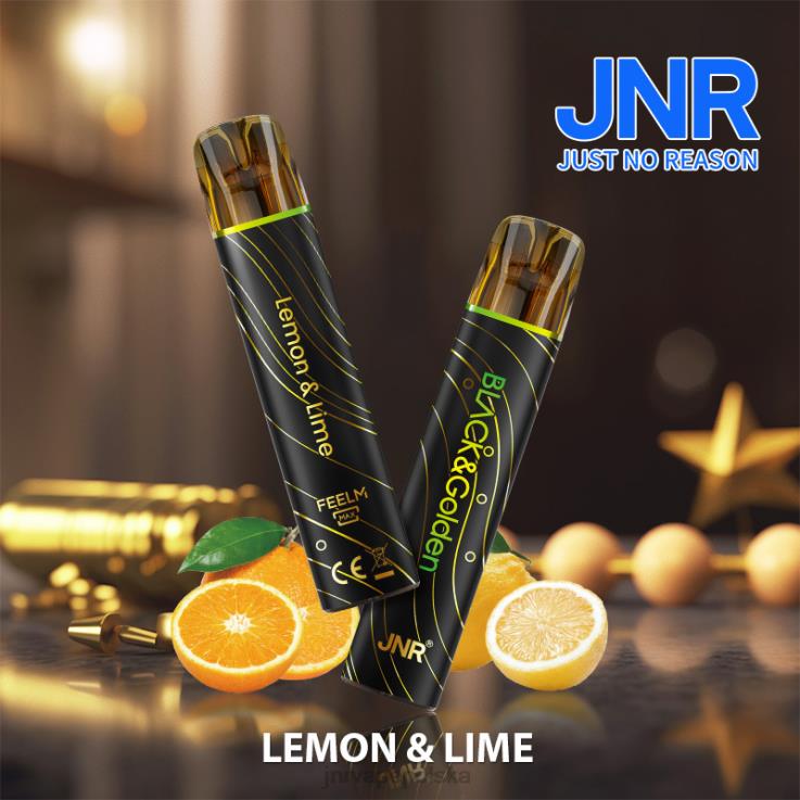 HVBXB277 JNR Vape Warszawa - jnr czarno-złoty cytryna i limonka