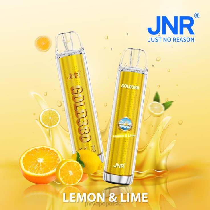 HVBXB38 JNR Vape Review - jnr gold380 cytryna i limonka