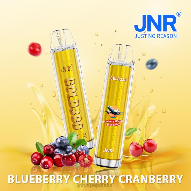 HVBXB43 JNR Vape Flavours - jnr gold380 jagoda wiśnia żurawina