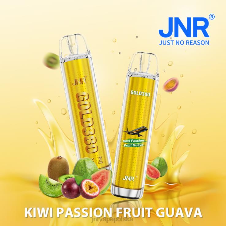 HVBXB48 JNR Vape Review - jnr gold380 kiwi, marakuja, gujawa