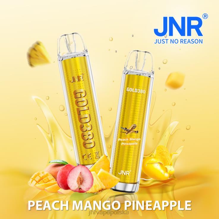 HVBXB56 JNR Vape Polska - jnr gold380 brzoskwinia, mango, ananas