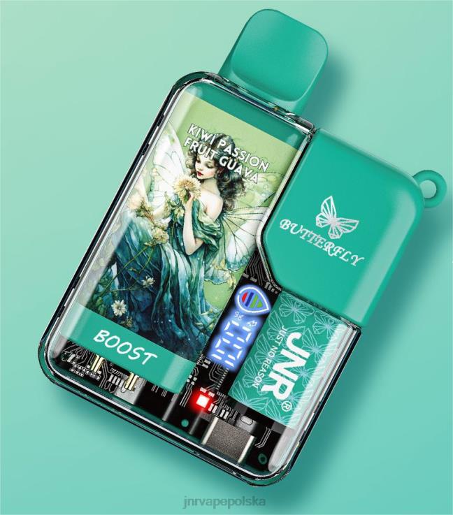 HVBXB63 JNR Vape Flavours - jnr motyl kiwi, marakuja, gujawa