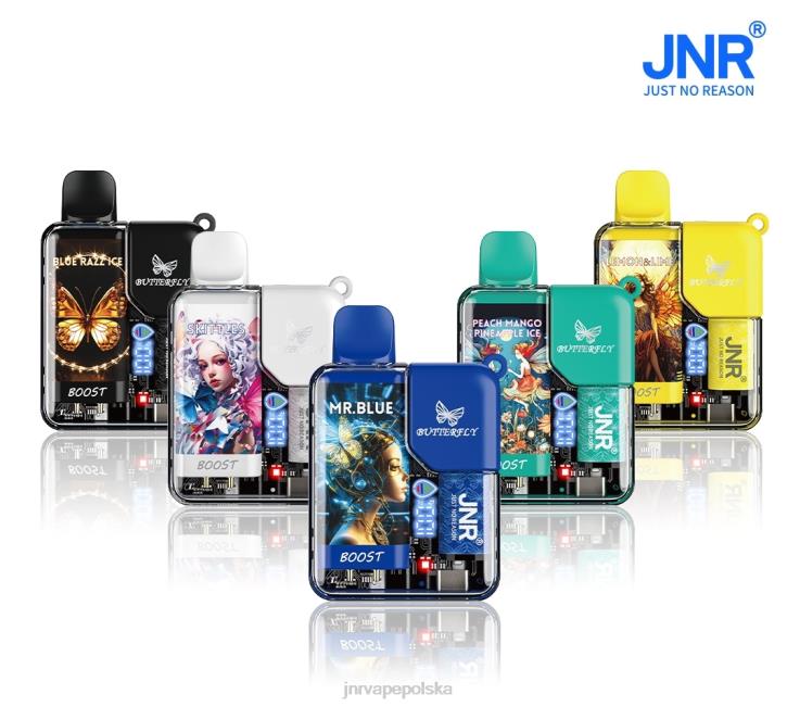 HVBXB67 JNR Vape Warszawa - jnr motyl lód brzoskwiniowo-ananasowy i mango