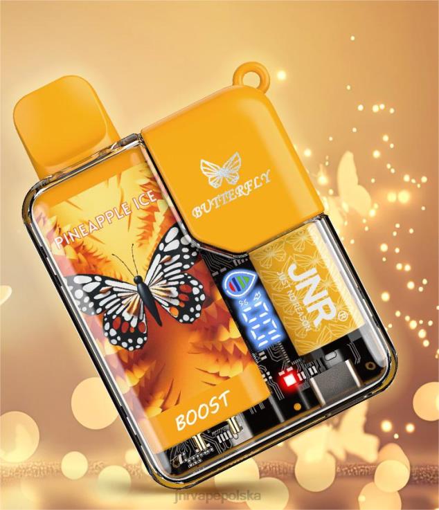 HVBXB68 JNR Vape Review - jnr motyl lód ananasowy