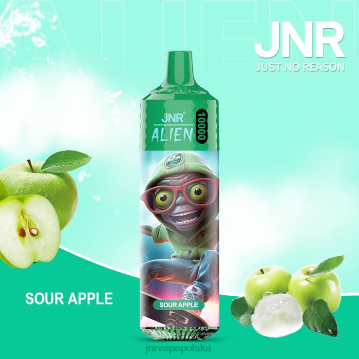 HVBXB138 JNR Vape Review - jnr obcy kwaśne jabłko