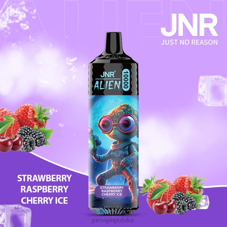 HVBXB155 JNR Vape Nicotine Content - jnr obcy lód truskawkowo-malinowo-wiśniowy