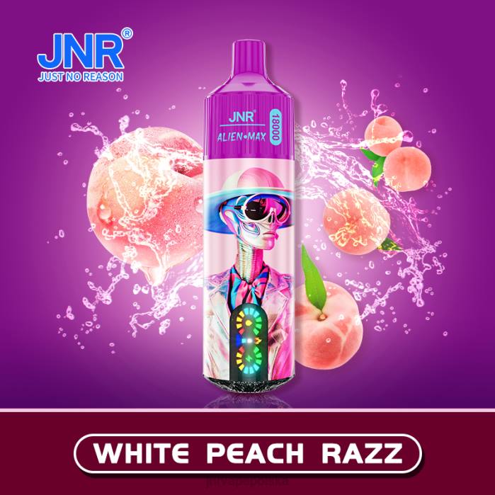 XTNZ20 JNR ALIEN maks biała brzoskwiniowa razz JNR Vape Nicotine Content