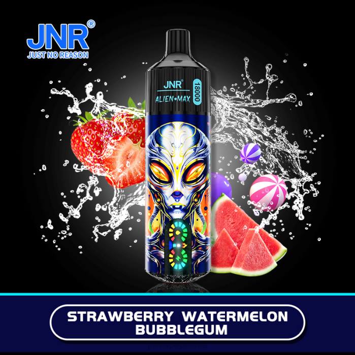XTNZ24 JNR ALIEN maks guma balonowa o smaku truskawkowo-arbuzowym JNR Vape Review