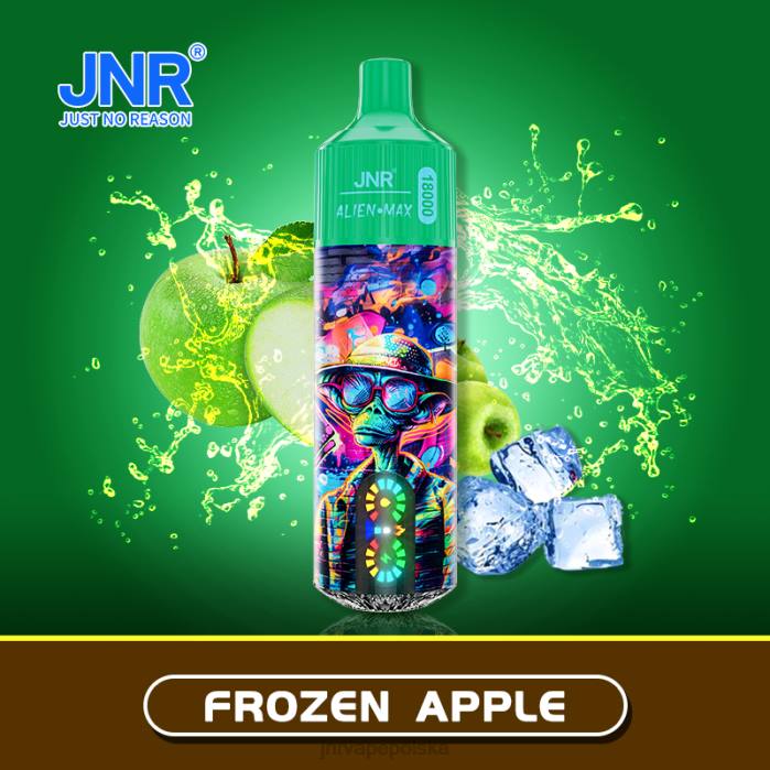XTNZ27 JNR ALIEN maks mrożone jabłko JNR Vapes Website