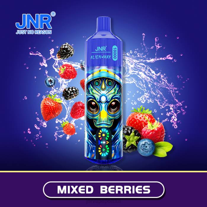 XTNZ29 JNR ALIEN maks Mieszane jagody JNR Vape Pods