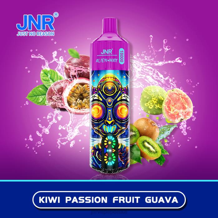 XTNZ34 JNR ALIEN maks kiwi, marakuja, gujawa JNR Vape Review