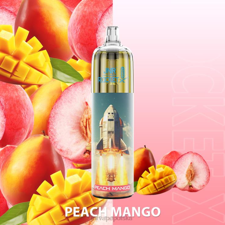 HVBXB125 JNR Vape Nicotine Content - jnr rakieta-x brzoskwiniowe mango