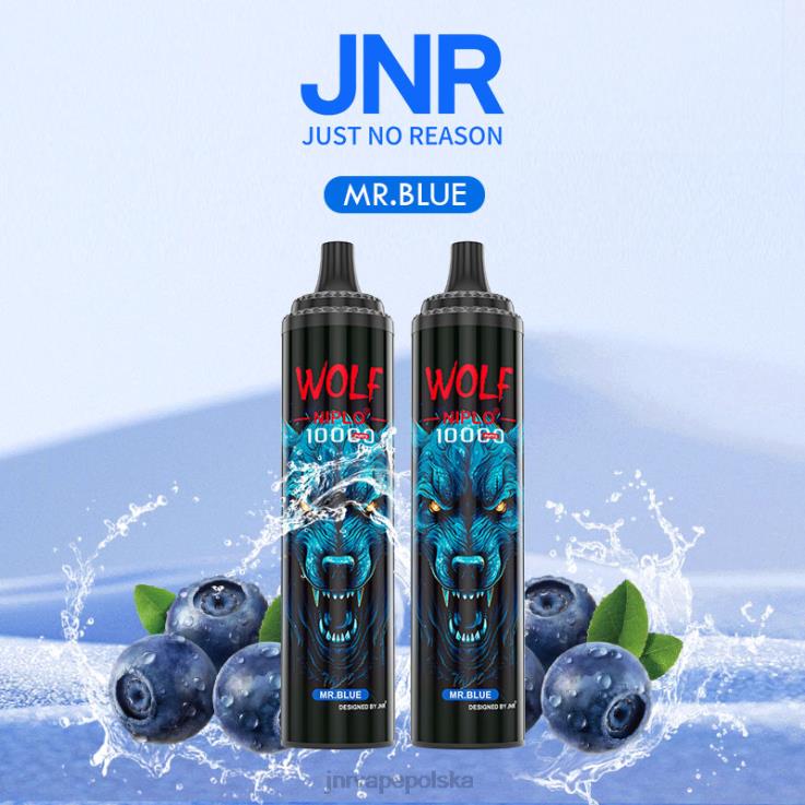HVBXB346 JNR Vape Polska - jnr wilk niplo pan niebieski