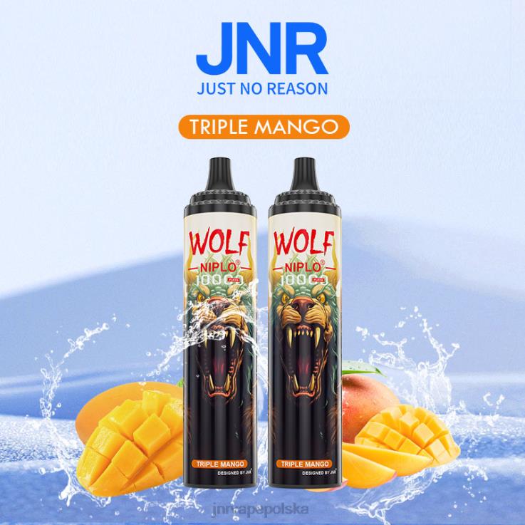HVBXB348 JNR Vape Review - jnr wilk niplo potrójne mango