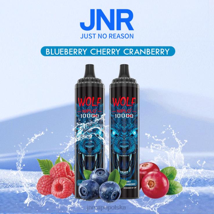HVBXB359 JNR Vape Shop - jnr wilk niplo jagoda wiśnia żurawina