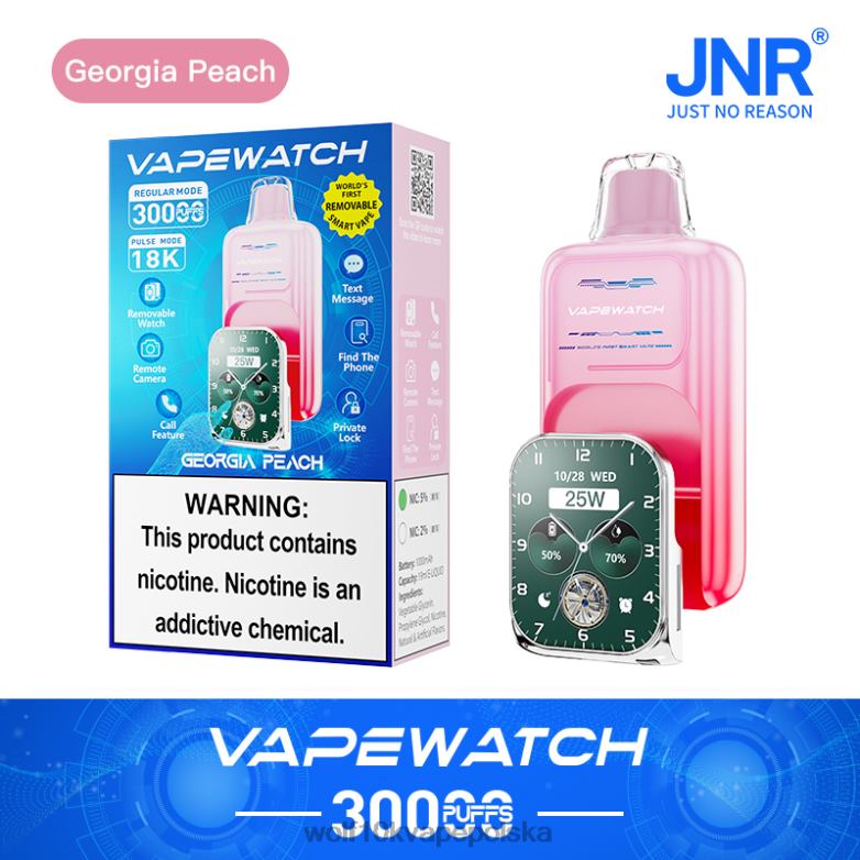 JNR zegarek vape gruzińska brzoskwinia 822PZ3 Jnr Vape Warszawa
