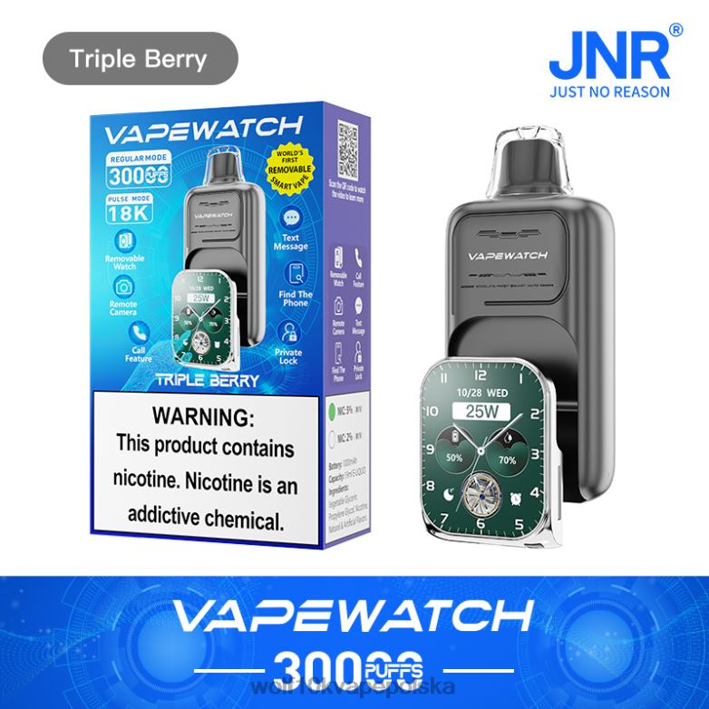 JNR zegarek vape potrójna jagoda 822PZ6 Jnr Vape Shop