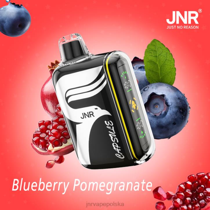JNR kapsuła jagodowo-granatowy 6H4B59 JNR Vape Nicotine Content