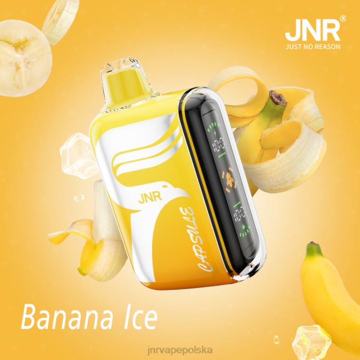 JNR kapsuła lód bananowy 6H4B56 JNR Vapes Website