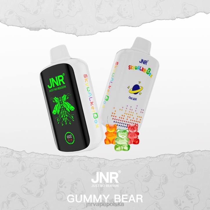 JNR SKYWALKER skrzynka gumowaty miś 6H4B53 JNR Vape Review