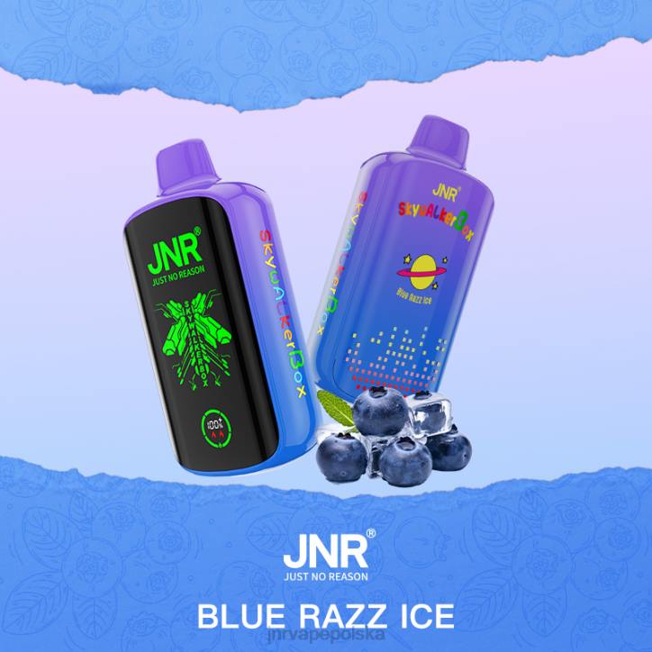 JNR SKYWALKER skrzynka niebieski razz lód 6H4B40 JNR Vape Price