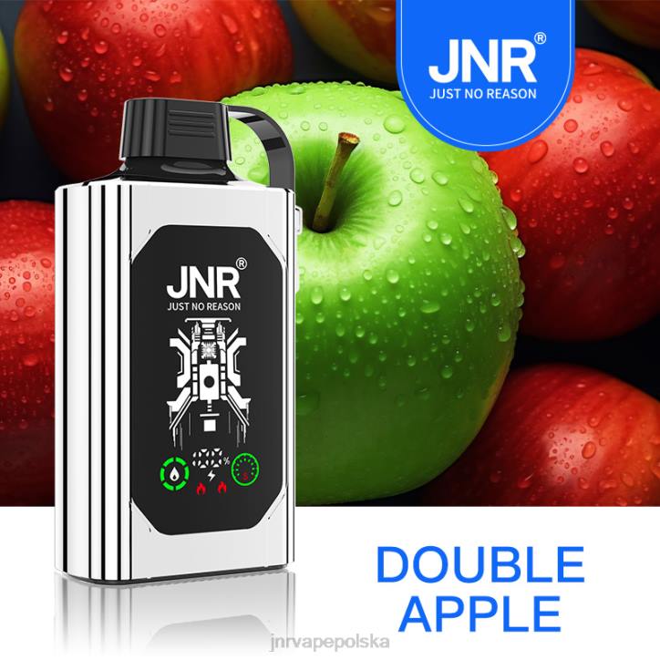 JNR SHISHA skrzynka podwójne jabłko 6H4B87 JNR Vape Flavours