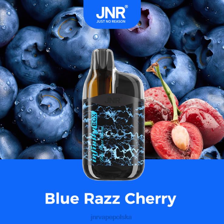 HVBXB77 JNR Vape Warszawa - JNR Infinity niebieska wiśnia razz