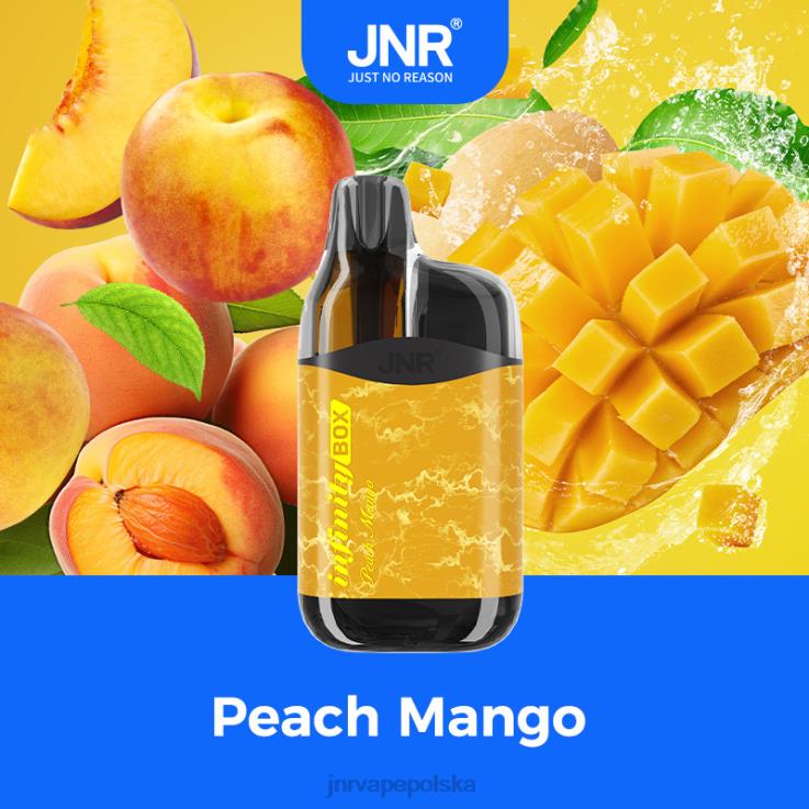 HVBXB88 JNR Vape Review - JNR Infinity brzoskwiniowe mango