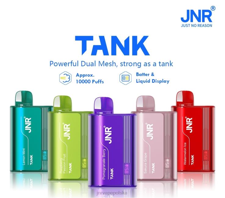 HVBXB15 JNR Vape Nicotine Content - zbiornik jnr zielone jabłko brzoskwinia gruszka