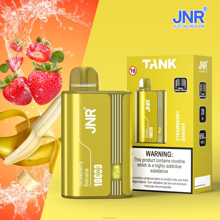 HVBXB28 JNR Vape Review - zbiornik jnr truskawka Banan