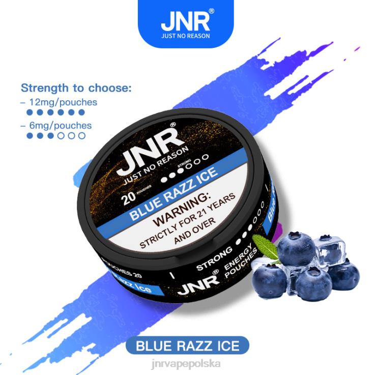 HVBXB104 JNR Vape Pods - woreczki energetyczne jnr niebieski razz lód